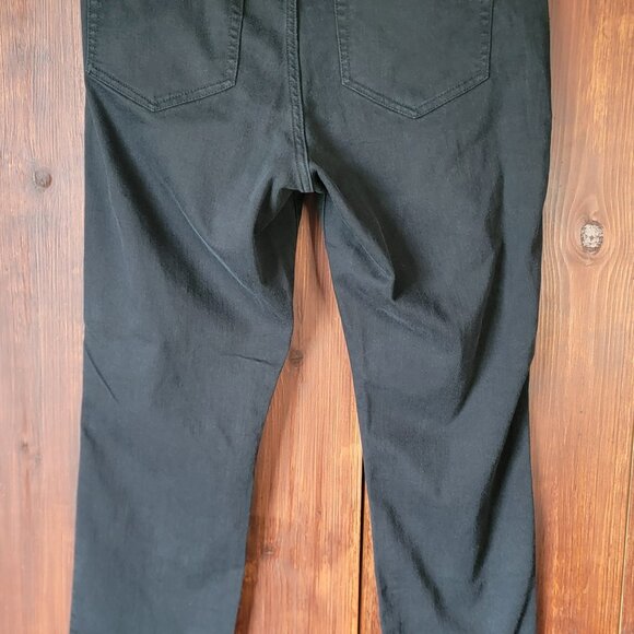J Jill Denim Jeans Women 10 Black Slim Ankle Authentic Fit Stretchy Pants Soft - Picture 4 of 10
